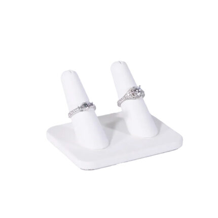 Leatherette Double Ring #6002