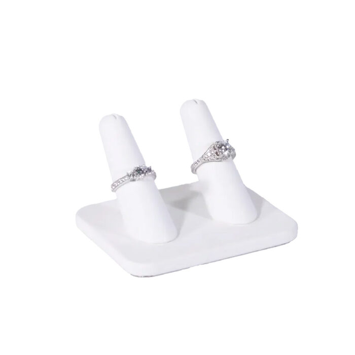 Leatherette Double Ring #6002