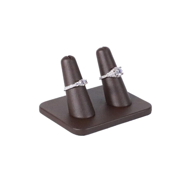 Leatherette Double Ring #6002 - Image 2