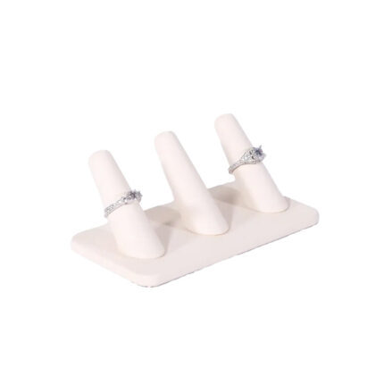 Leatherette Triple Ring #6003