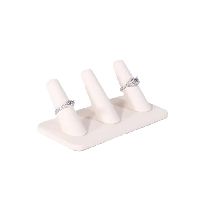 Leatherette Triple Ring #6003