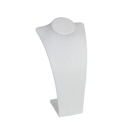 White Leatherette Euro Style Neckform #60550