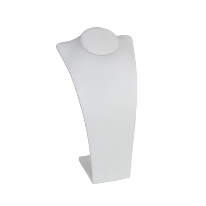 White Leatherette Euro Style Neckform #60550