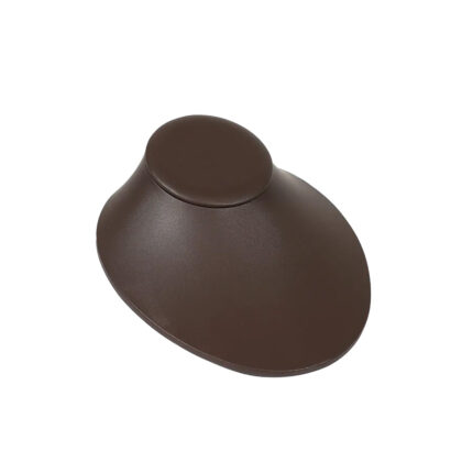 Chocolate Brown Leatherette Neckform #60608