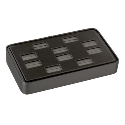 Ten Wide Slotted Ring Tray