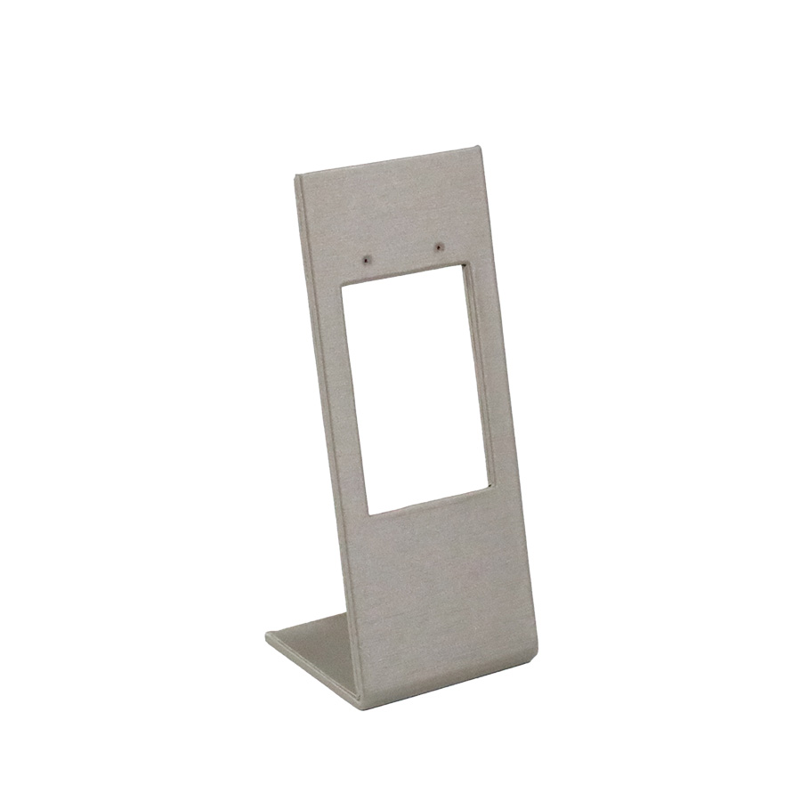 Single Hoop Ear Stand Tall with Signage