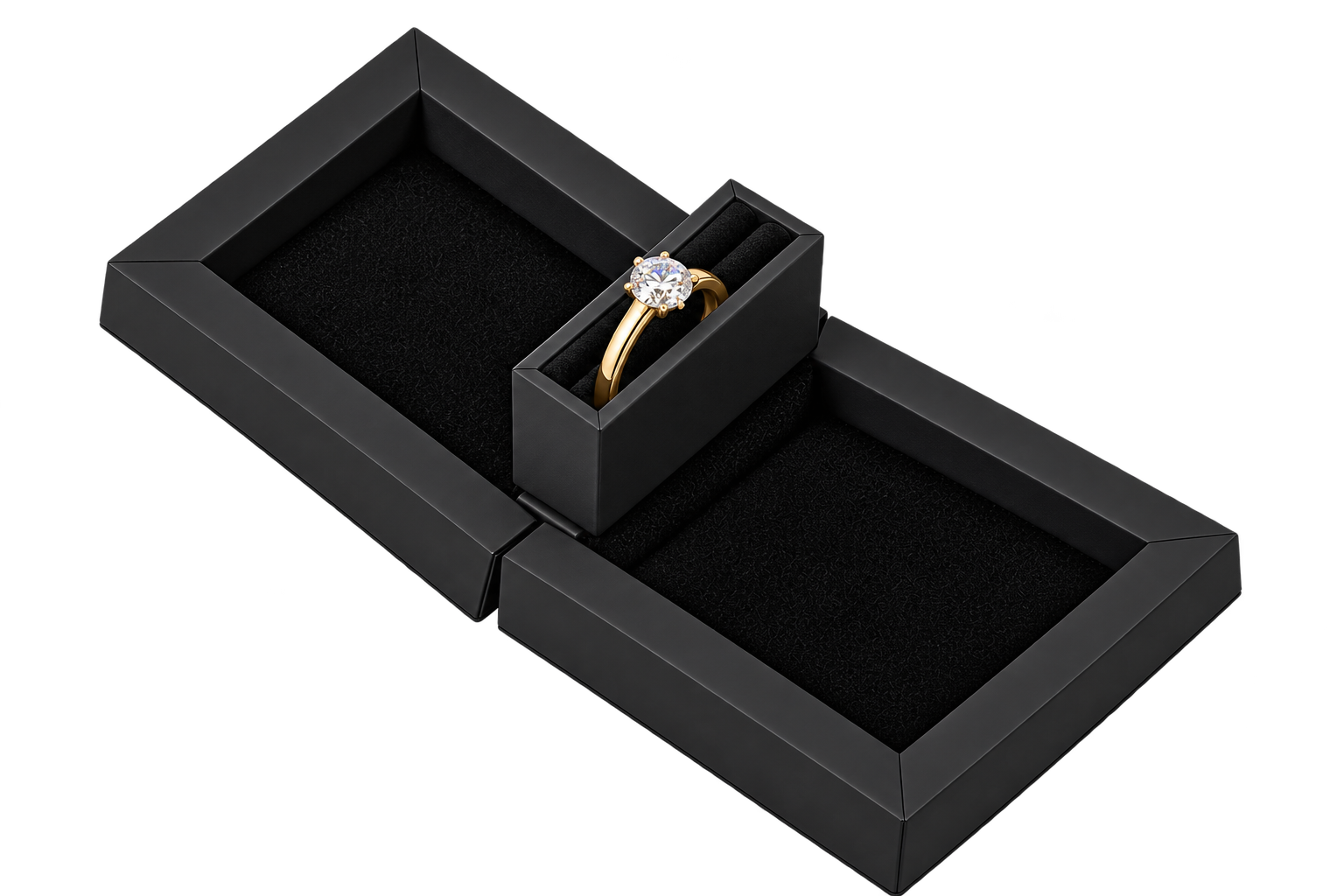 Deluxe Black Proposal Box