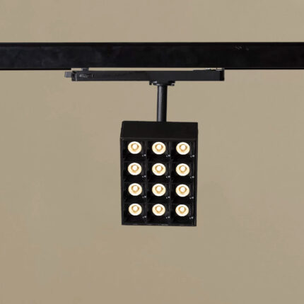 Ruut 12 - Black LED Track Light